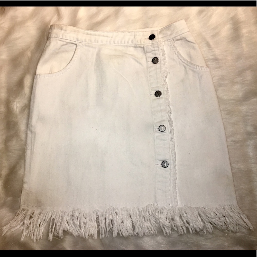 Anthropologie Brand Pilcro Denim Skirt
